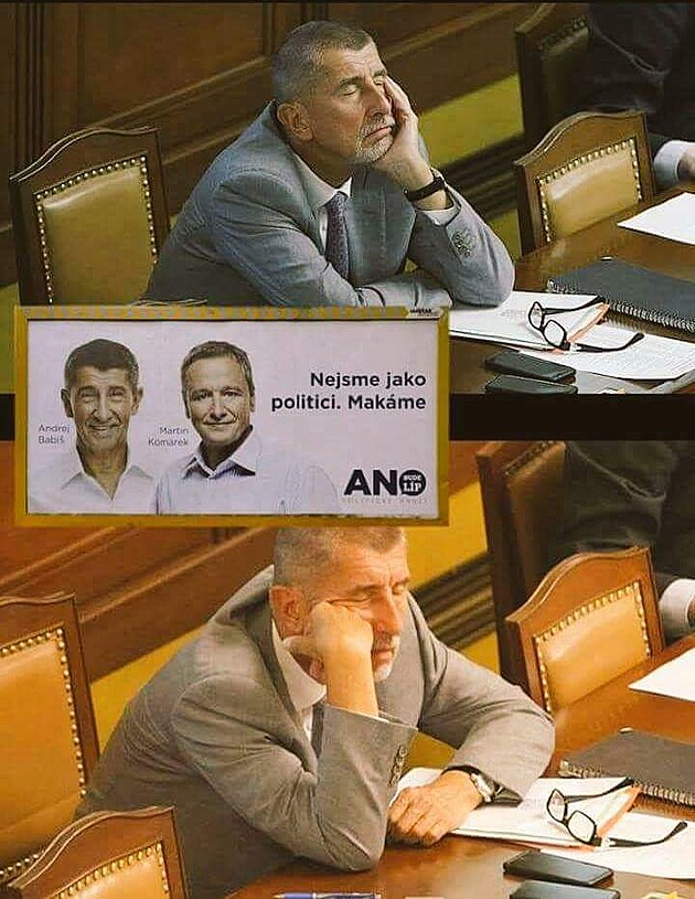 Nejsme jako politici, makme