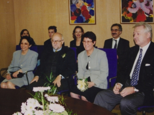 Na svatb mho pitele B.von Grunberga, Bonn, 1. Kvtna 1997