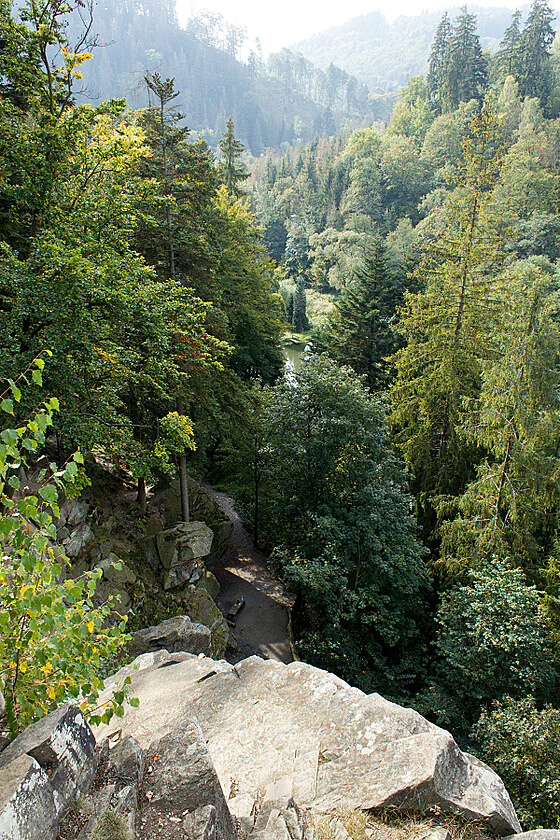 Pohled z Mal�ho Rab�tejna