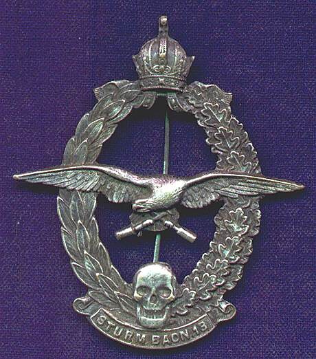 Odznak K.u.K. Sturm-Batallion 13