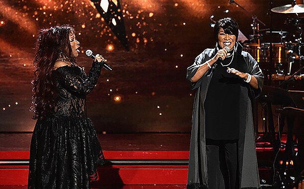 Chaka Khan a Patti LaBelle na VH1 Divas Holiday