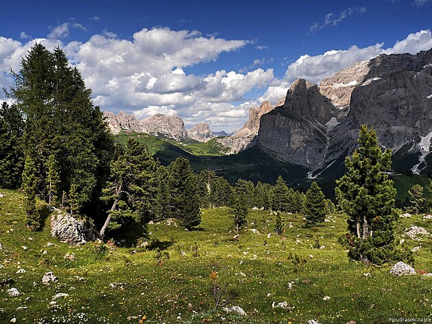 Vhled do Passo Gardena