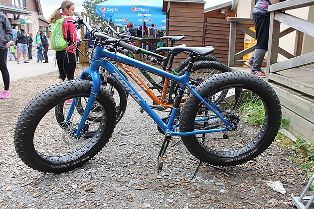 Fat bike pro sjezd na Lipn