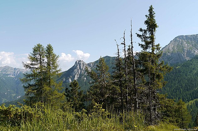 Vhled z doln sti cesty 548