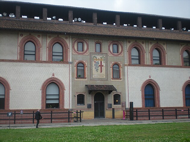 Castello Sforzesco- jedno z ndvo