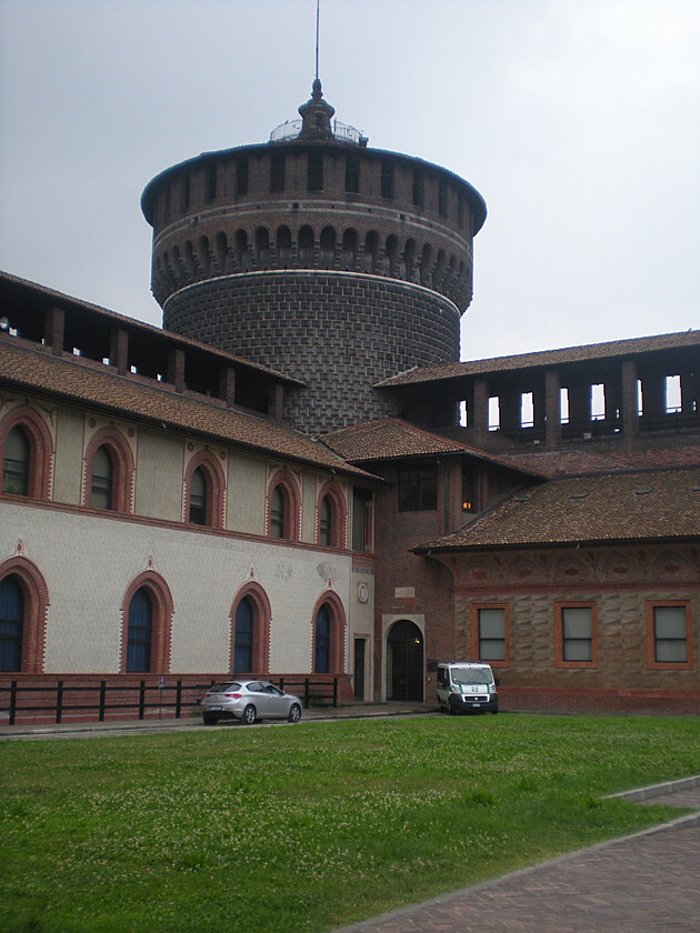 Hrad Castello Sforzesco