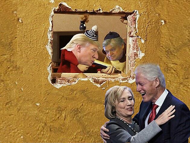 Bannon se proboural do tajuplnch Clintonovch neziskovek