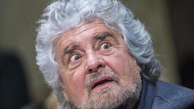 Beppe Grillo ... neustl lhan a hon za mamonem ho politicky znemonilo.