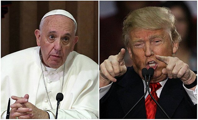 Pape Frantiek a Trump.