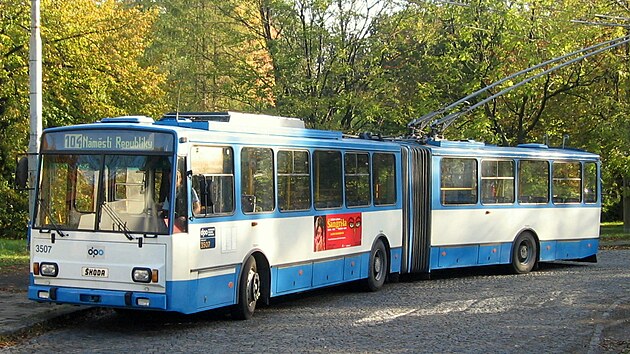 Kloubov verze koda 15Tr  vyrbn v Ostrov nad Oh do roku 2004. V Ostrav jezd posledn 2 vozy.