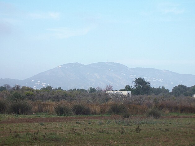 Pohled na Serra dIrta od Torreblanca