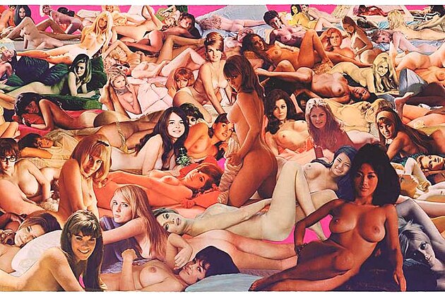 Martha Roslerov: Hot House, or Harem? 1972; fotokol 50 x 123 cm (zobrazena stedn st celku).