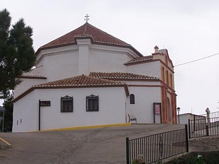 Ermita de San Sebastian nad mstem Orgiva.