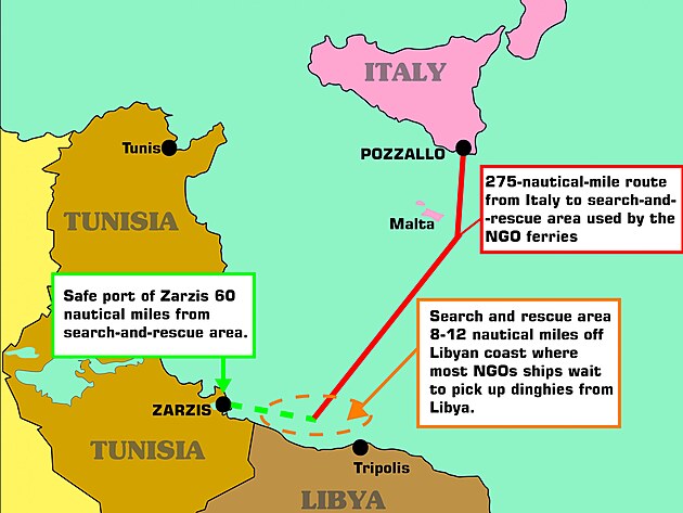 Psoben neziskovek u Libyjskch beh ... udan dlky tras.