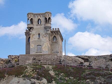 Tarifa - strn hrad Castillo de Santa Catalina.