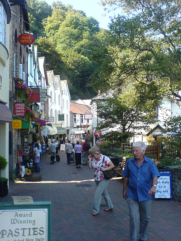 Ulice v Lynmouth