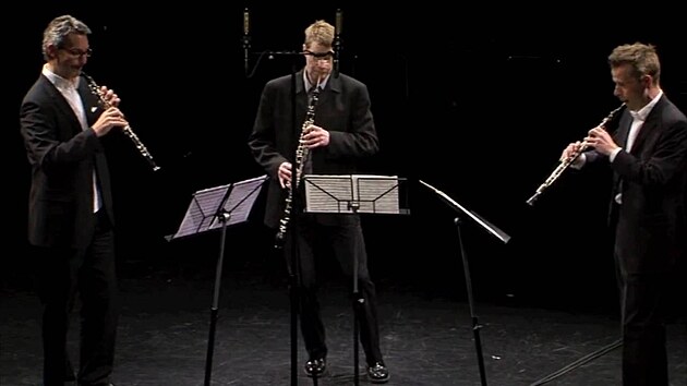 Hobojové trio – zleva - Rixon Thomas, Sven Buller, Joakim Dam Thomsen