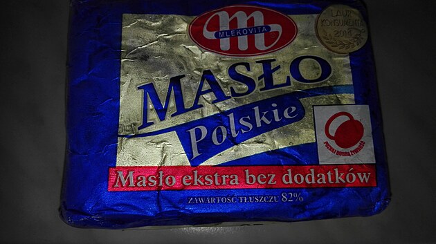 Polske maslo 82% tuku asi 36 kc