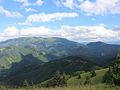 Cesta na Mal� Zvolen - n�dhern� v�hledy.