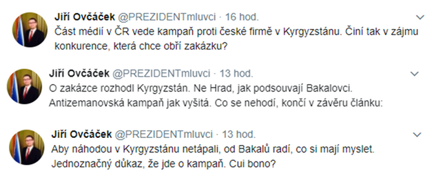 Ovek tweetuje