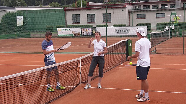 Losování 1. semifinále : Marek Jaloviec (CZE) : Dennis Novak (AUT)