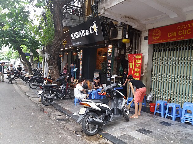 Kebab zde prodvaj Vietnamci.