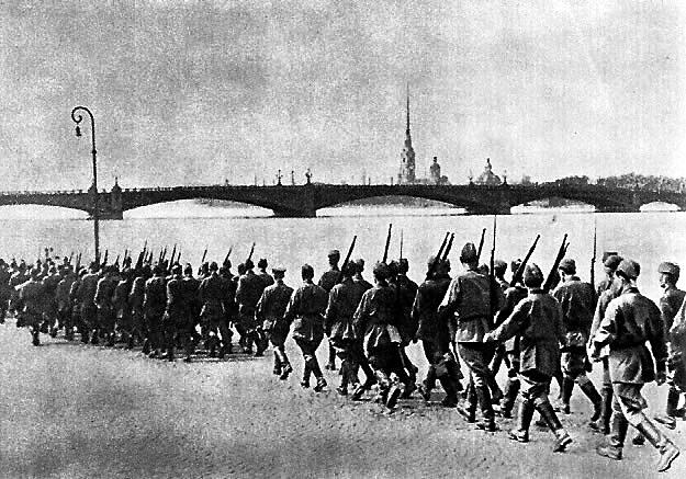 Mobilizace v Leningradu