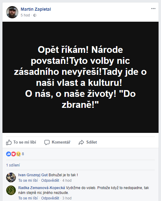 Vzva poprv