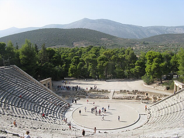divadlo v Epidauru