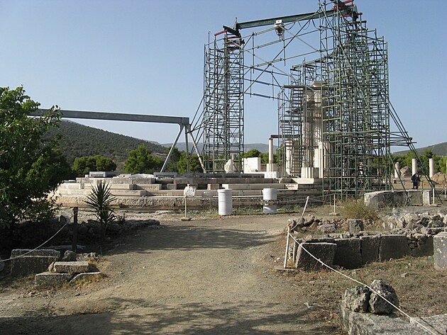 Epidaurus-Tholos v rekonstrukci