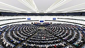 Jednn Evropskho parlamentu ve trasburku