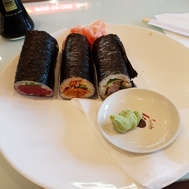 Sushi je v Melbourne na kadm rohu. Levn, vynikajc a ve vech variantch, kter si dovedete pedstavit.