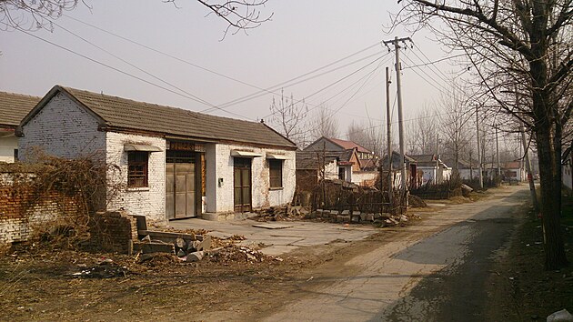 Vesnice v provincii Jiangsu.