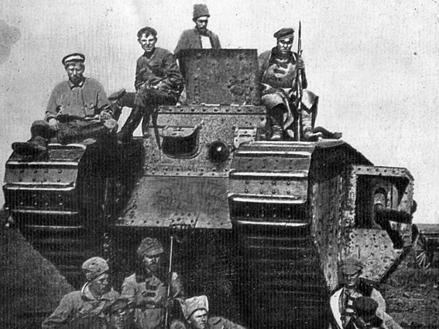 Blogvardjsk tank brtsk vroby zajat DRRA, Kachovka jen 1920