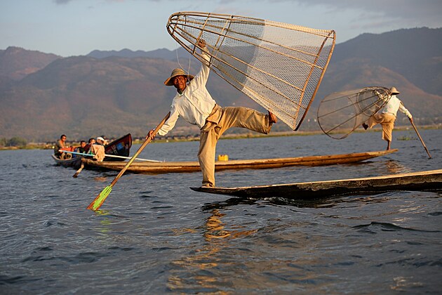 rybi na Inle Lake