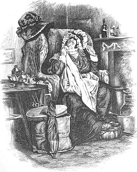 Sarah Gampov - nestydat alkoholika ztvrujc roli sestry na potku 19. stolet