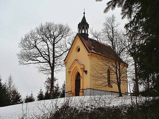 Kaple sv. Markty, nadmosk vka 642 metr.