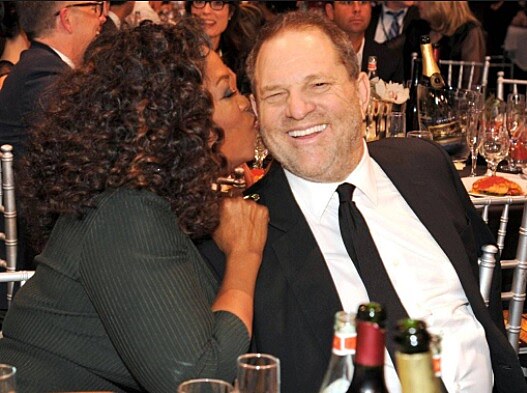 Oprah Winfrey a Harvey Weinstein