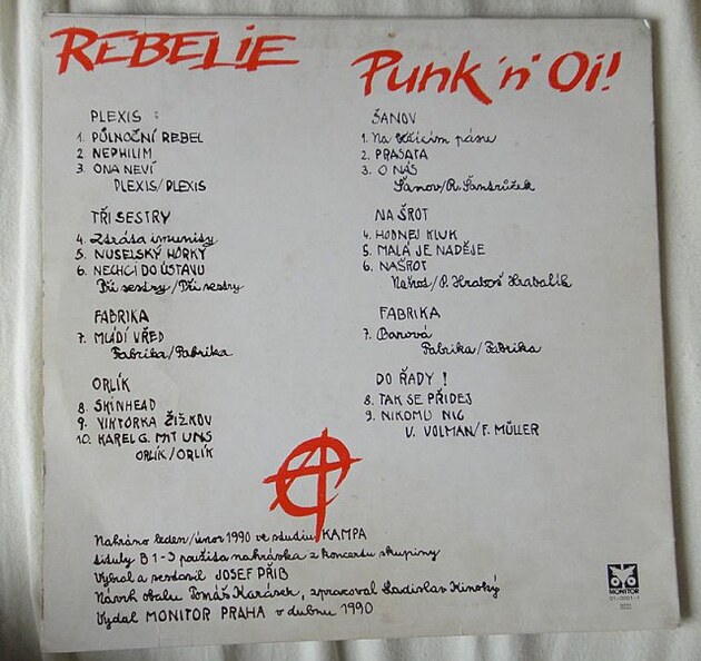 Rebelie - Punk n Oi! 1990