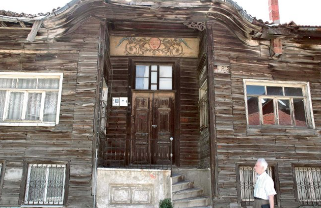 idovsk domy v tureckm mst Corlu