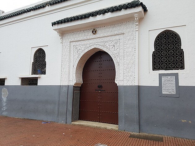 Historick ulice a budovy hlavnho msta Rabatu