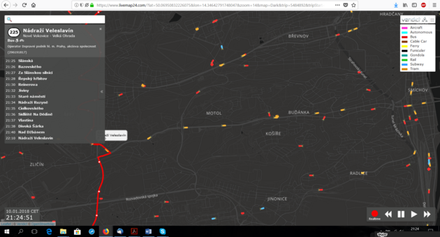 Pklad praxe, e mapa odpovd realit a dajm v aplikaci DPP INFO