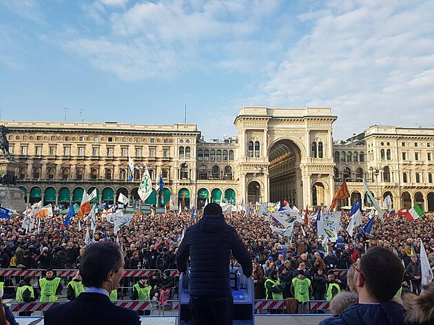 Piazza Duomo, Milano 24.02.2018