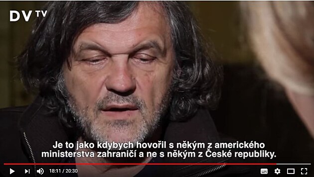 Rozhovor E. Kusturici na DVTV