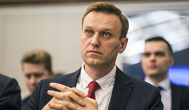 Hlavn vdce protikremelsk opozice Alexej Navalnyj