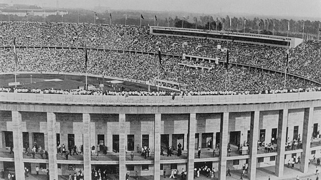 Stadion v Berln, 1936