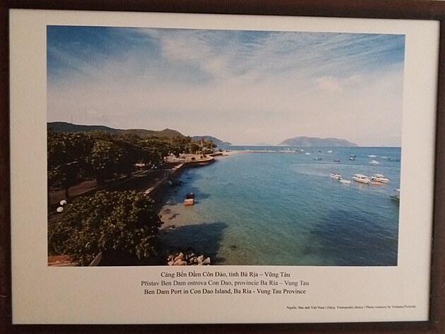 4) Přístav Ben Dam ostrova Con Dao, provincie Ba Ria - Vung Tau