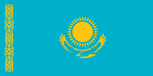 Vlajka Republiky Kazachstn