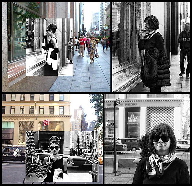 Manžel mě fotí jako Audrey Hepburn