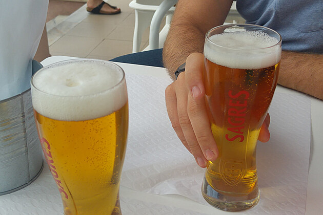 portugalsk pivo Sagres